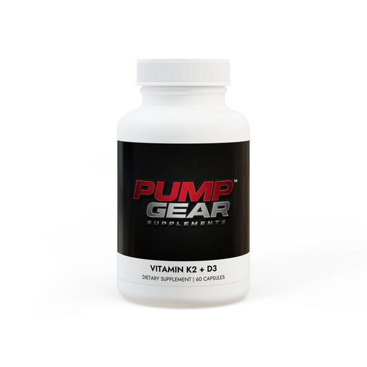 Vitamin K2 + D3 Supplement (60 Capsules)
